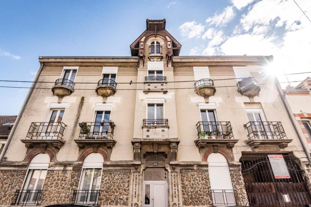 Appartement cosy à 10 min à pieds de la gare Reims Exterior foto